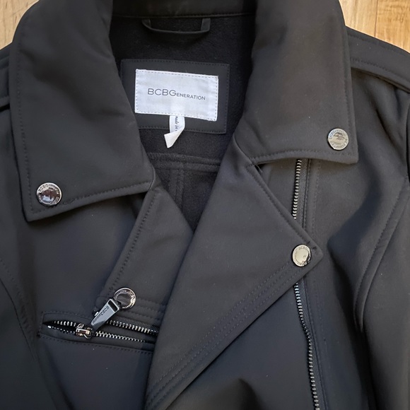 🧥 BCBG Black Trench Coat✨💫 - Picture 2 of 4